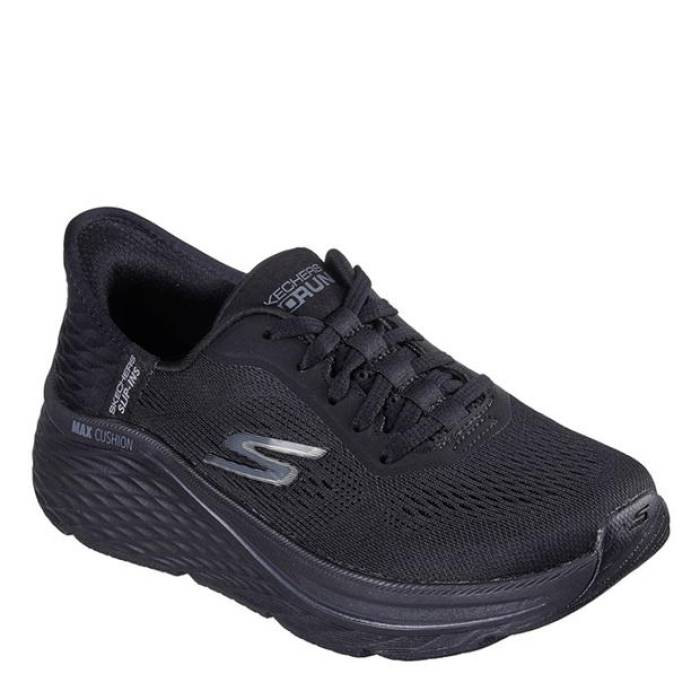 スケッチャーズ Skechers 【 Runners Women Blk Tex/Tr 】 レディース