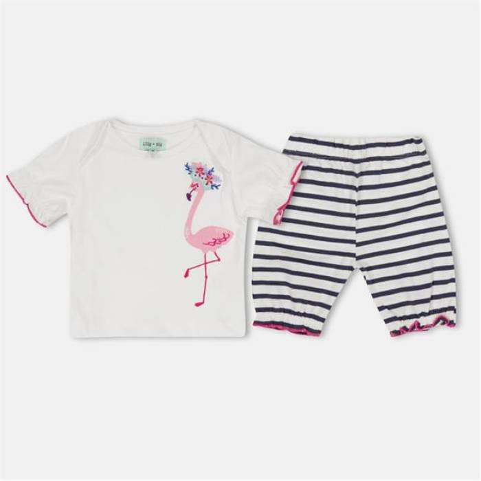 Lilly And Sid 【 Flamingo T-Shirt Kids Multi 】 プルオーバー お坊っちゃん キッズ
