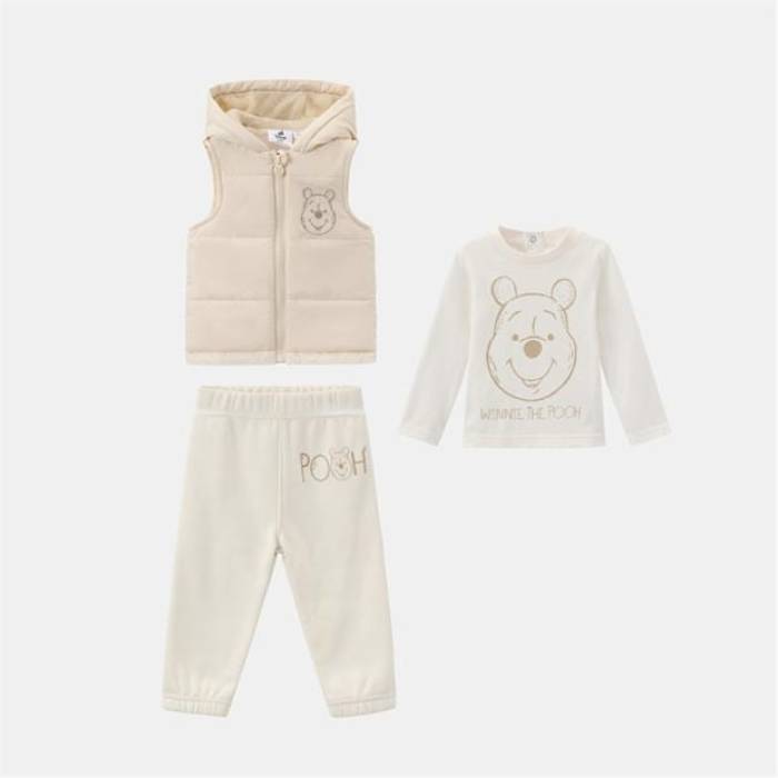 Character 【 Baby Gilet Set Kids Winnie 】 ジレ ジュニア キッズ