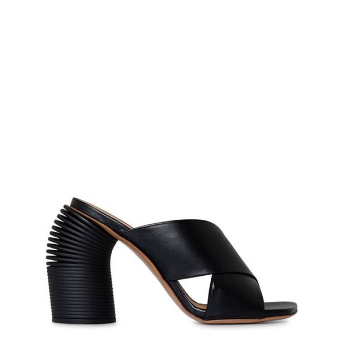 Off White 【 Women\u0027s Spring Mules Women Black 】 レディース Spring 三春 レディース 黒いこと 黒いこと