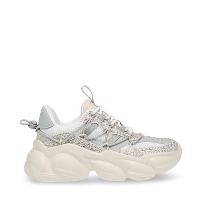 スティーブマデン Steve Madden 【 Women's Spectator Low-Top Trainers Women Bone 】 レディース シューズ スニーカー レディース