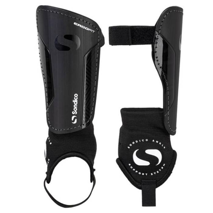 Sondico 【 Ankle Shinguards Unisex Black/White 】 ユニ一発やる 黒いこと 黒いこと 白いこと 白いこと