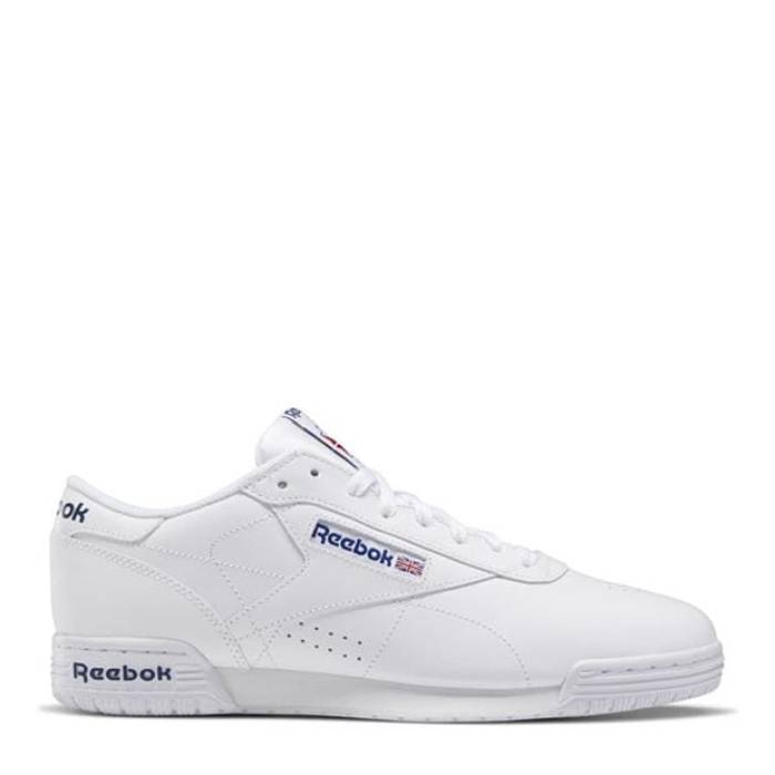 リーボック Reebok 【 Exofit Low Mens Trainers Men White/Royblue 】 メンズ シューズ スニーカー メンズ 白いこと 白いこと
