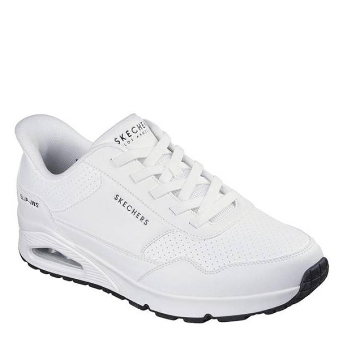 スケッチャーズ Skechers 【 Uno Banksia Luxe Shoes Mens Men White 】 シューズ 運動靴 メンズ メンズ 白色 ホワイト