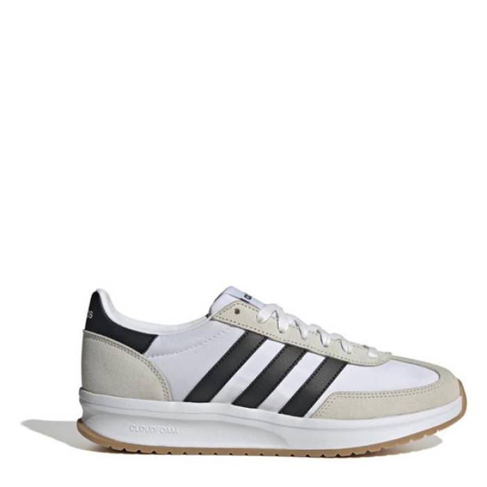 アディダス Adidas 【 Run 70S 2.0 Low-Top Trainers Mens Men White/Black 】 ラン シューズ スニーカー メンズ メンズ 白色 ホワイト 黒色 ブラック