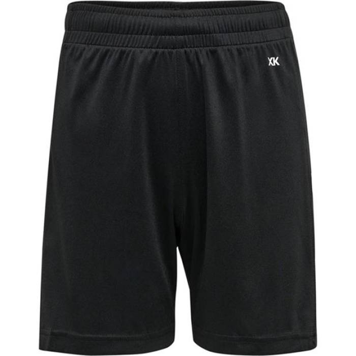 ヒュンメル Hummel 【 Kids' Poly Football Shorts Kids Black 】 フットボール ショーツ ジュニア キッズ 黒色 ブラック