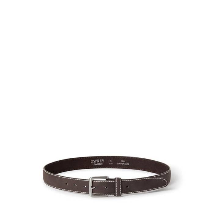 牡掻きならす Osprey 【 Dickens Belt Unisex Chocolate 】 胴締め ユニ一発やる