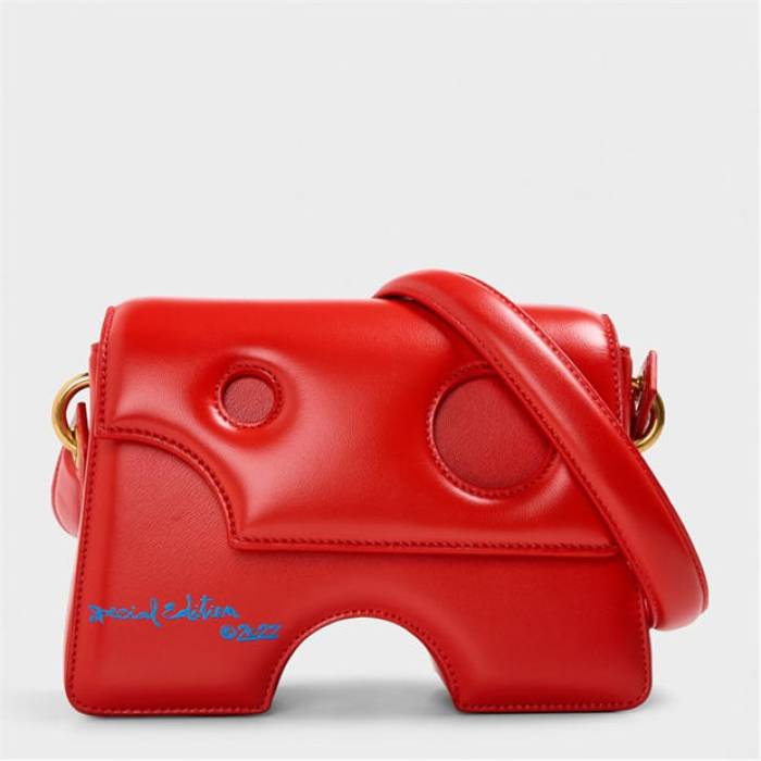 Off White 【 Women's Shoulder Bag Women Red/Blue 】 レディース バッグ レディース Red 赤・レッド 青色 ブルー｜スニケス
