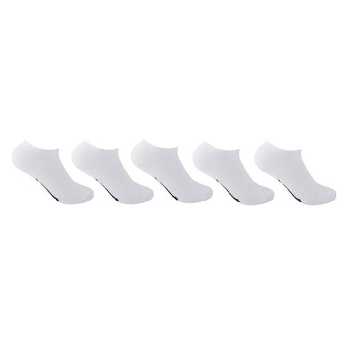 Slazenger 【 5 Pack Trainers Socks Children Kids White 】 シューズ スニーカー ソックス・靴下 ジュニア キッズ 白色 ホワイト
