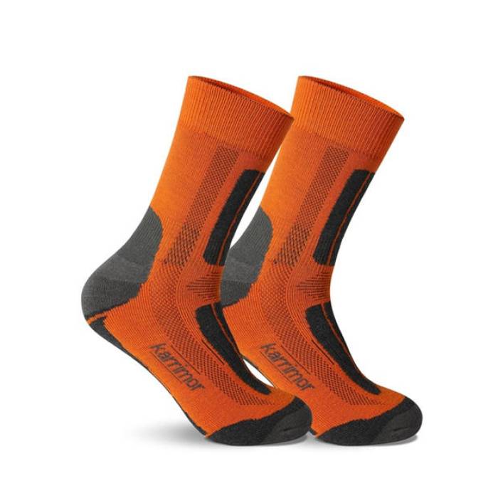 Karrimor 【 2 Pack Trekking Socks Mens Men Orange 】 ソックス・靴下 メンズ メンズ orange 橙・オレンジ|スニケス