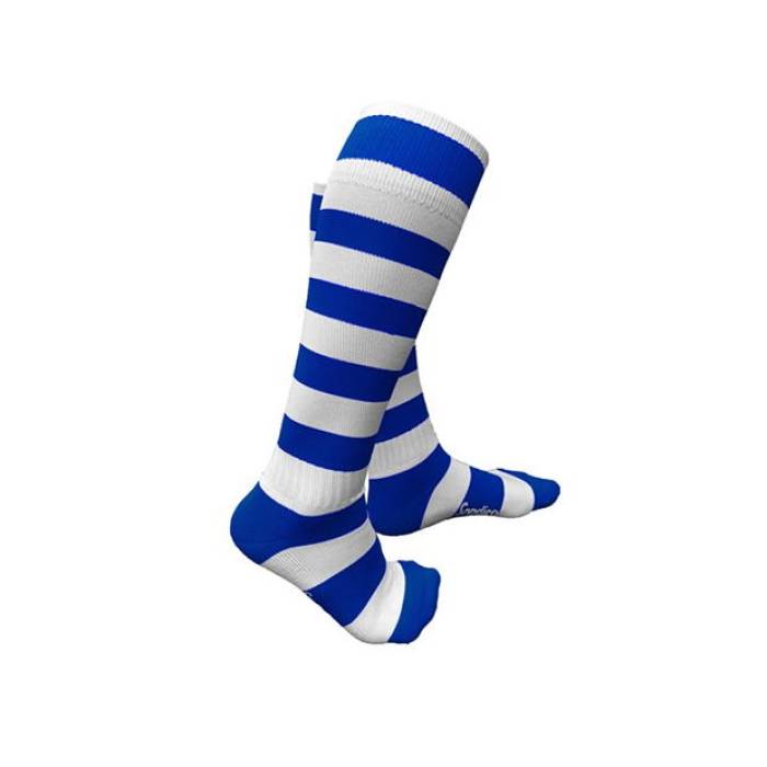 Sondico 【 Football Socks Junior Kids Blue/White 】 蹴球 靴下・ソックス お坊っちゃん キッズ 青み 青色 白いこと 白いこと