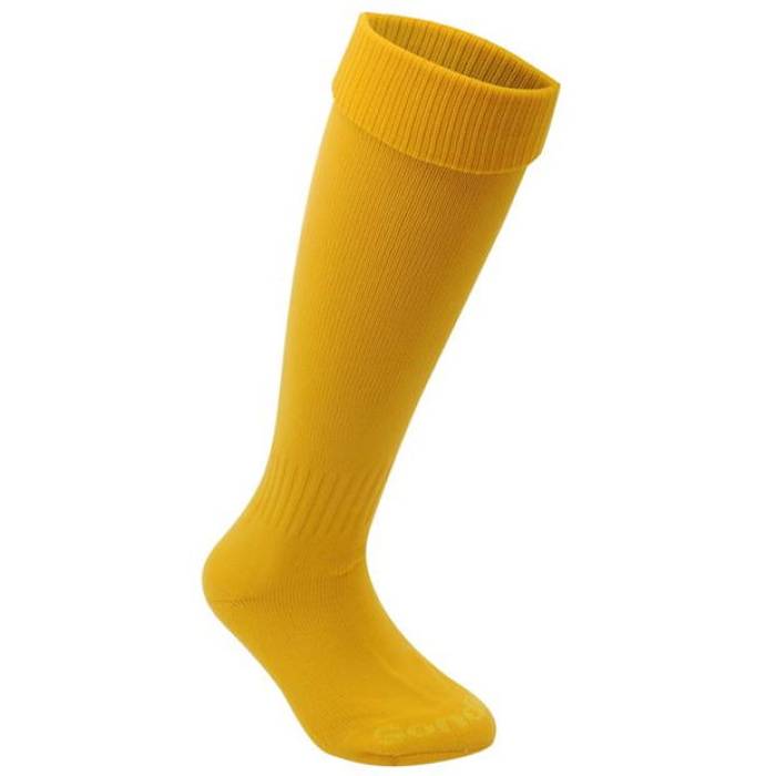 Sondico 【 Football Socks Mens Men Yellow 】 蹴球 靴下・ソックス メンズ メンズ yellow 黄味がかった・黄色