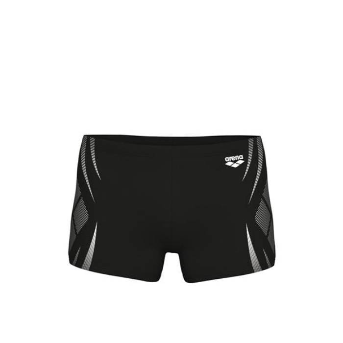 アリーナ Arena 【 Poseidonia Swim Shorts Men Black/White 】 ショーツ メンズ 黒色 ブラック 白色 ホワイト