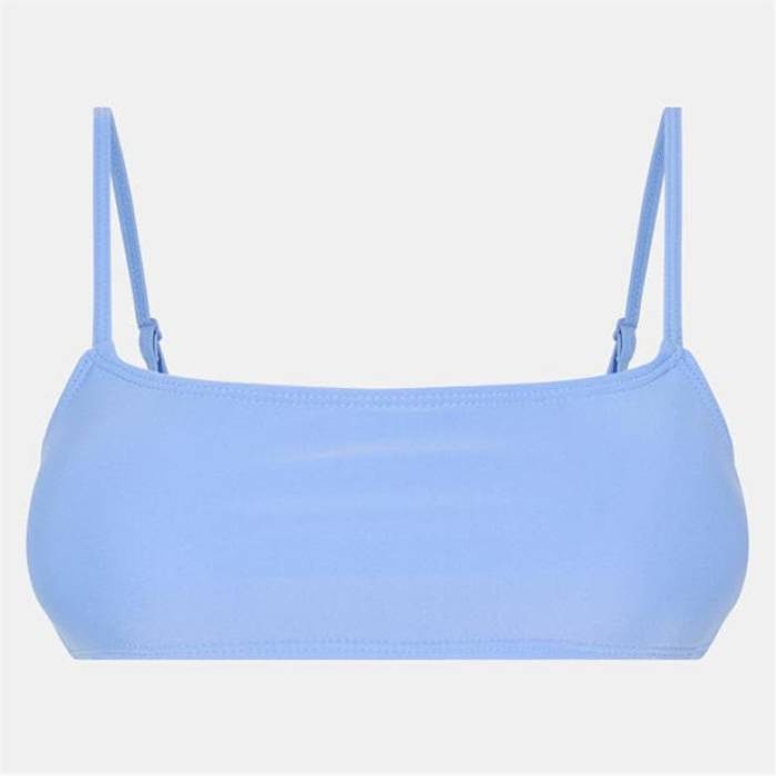 ブレイブソウル Brave Soul 【 Square Neck Bikini Top Women Blue 】 レディース 青色 ブルー
