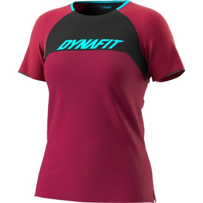 Dynafit 【 Short-Sleeve Performance Gym Top Women Beet Red 】 パフォーマンス レディース Red 赤・レッド