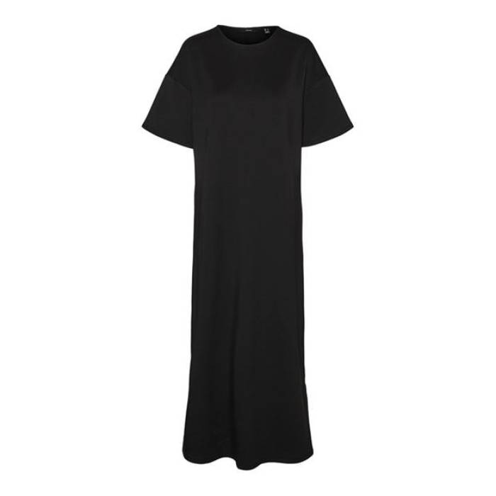 ヴェロモーダ Vero Moda 【 Sallie Maxi Dress Women Black 】 御召しもの レディース 黒いこと 黒いこと