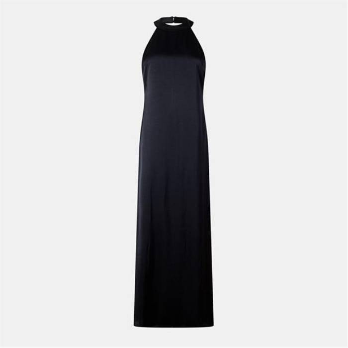 ヴェロモーダ Vero Moda 【 Lou Halter Maxi Dress Women Black 】 御召しもの レディース 黒いこと 黒いこと