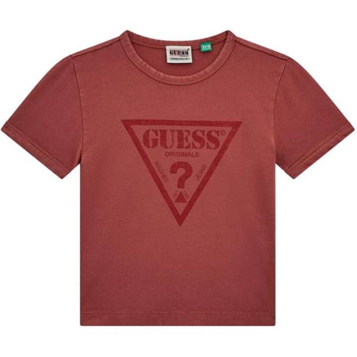 ゲス Guess 【 Women\u0027s Gj Wings Slim Fit T-Shirt Women Slate Rose 】 レディース slim か細い プルオーバー レディース Rose サクラ色
