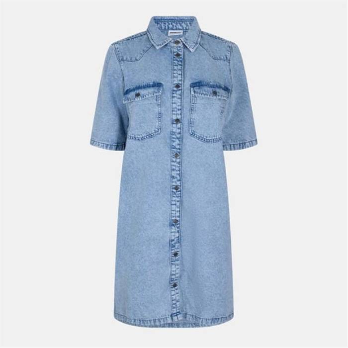 ノイズィーメイ Noisy May 【 Ss Denim Dress Ld99 Women Lt Blue Denim 】 ジーンズ 御召しもの レディース 青味 青み ジーンズ