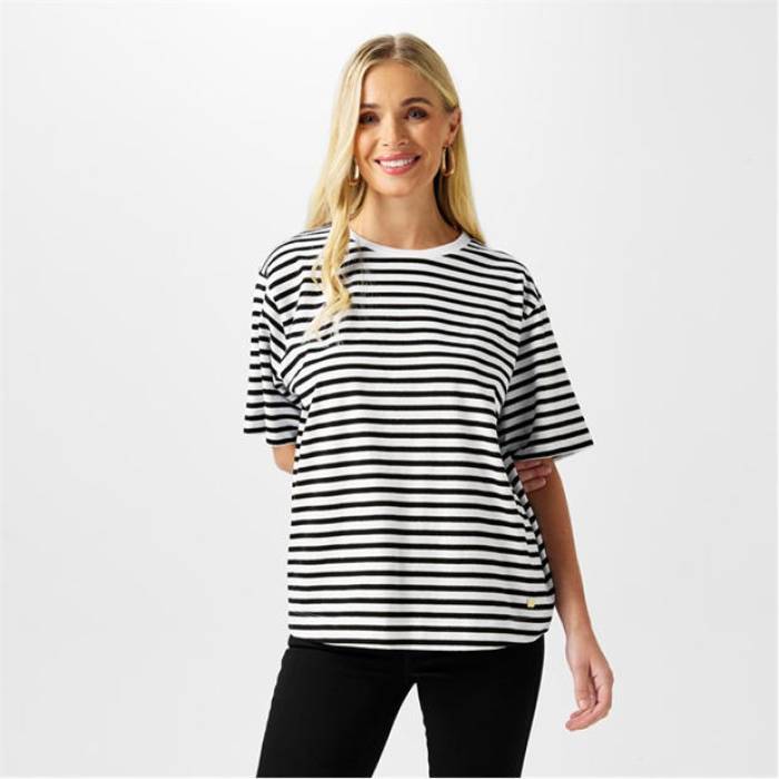 Biba 【 Essential T-Shirt Women Stripe 】 プルオーバー レディース Stripe 縞模様