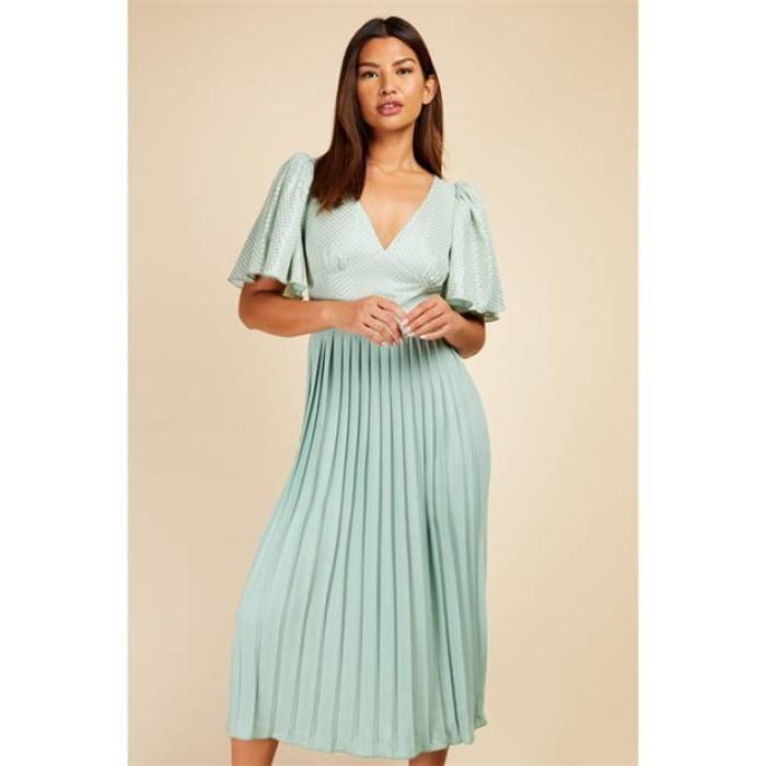 リトルミストレス Little Mistress 【 Maxi Dress Women Sage 】 マキシドレス レディース