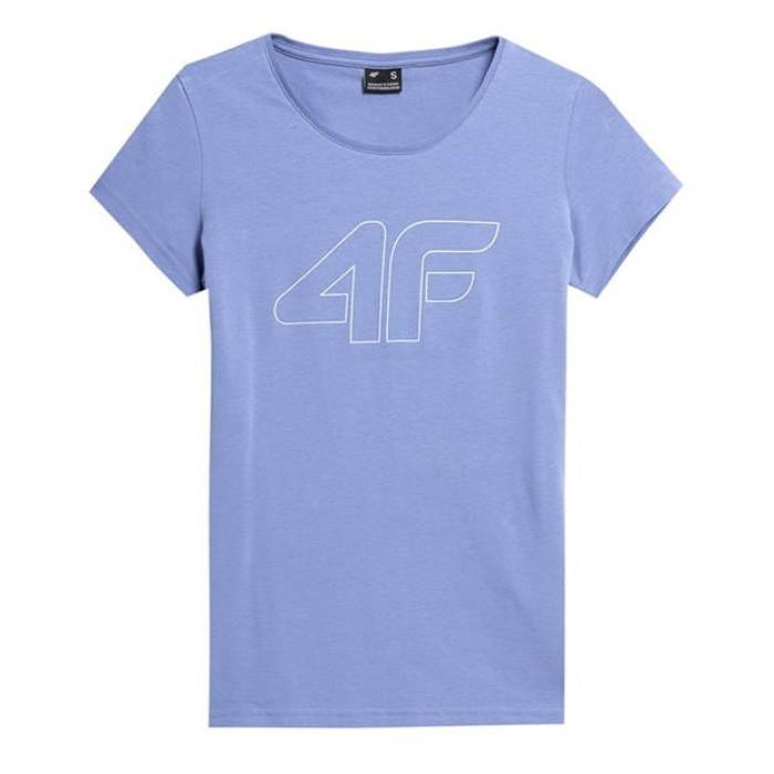 4F 【 Big Logo T-Shirt Womens Women Denim 】 ロゴ Tシャツ レディース レディース デニム 11,431円