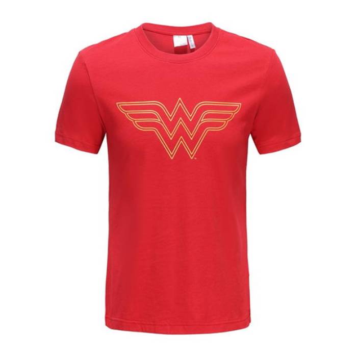 Character 【 Short Sleeve Tee Women Wonder Woman 】 Sleeve 衣袂 ティーシャツ レディース