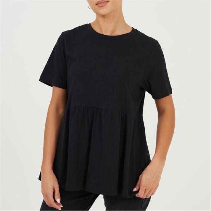 ブレイブソウル Brave Soul 【 Smock Top Ld99 Women Black 】 レディース 黒色 ブラック