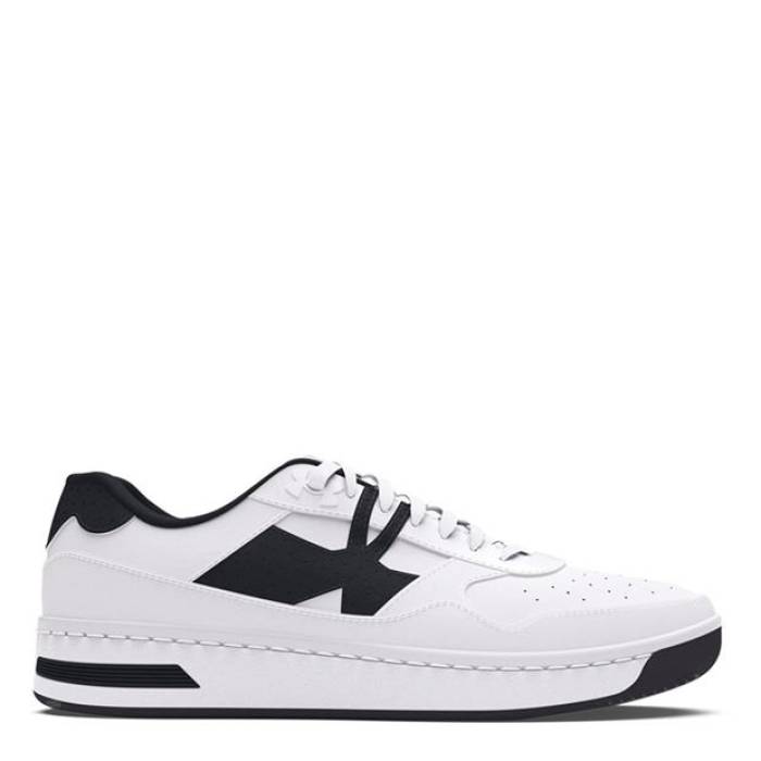 アンダーアーマー Under Armour 【 96 Court Trainers Men White/Black 】 コート シューズ スニーカー メンズ 白色 ホワイト 黒色 ブラック|スニケス