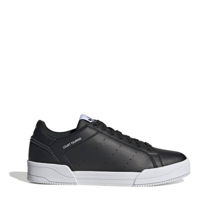 アディダス Adidas Originals 【 Tourino Court Trainers Men Black 】 コート シューズ スニーカー メンズ 黒色 ブラック