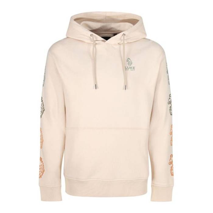 城 Luke 【 Blend Hoodie Men Ecru 】 フーディー パーカー メンズ