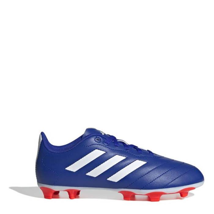 アディダス Adidas 【 Goletto Viii Juniors Firm Ground Football Boots Kids Blue/Wht/Red 】 フットボール ブーツ ジュニア キッズ 青色 ブルー Red 赤・レッド 19,296円