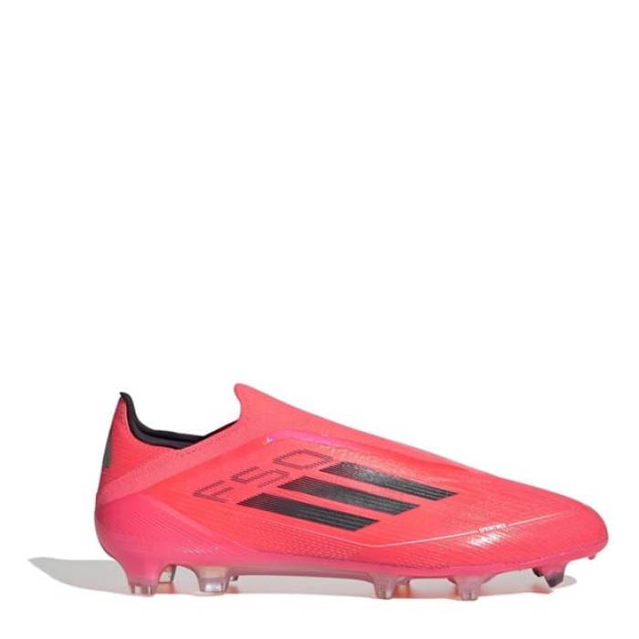 アディダス Adidas 【 F50 Elite Laceless Juniors Firm Ground Football Boots Kids Turbo 】 エリート フットボール ブーツ ジュニア キッズ ターボ
