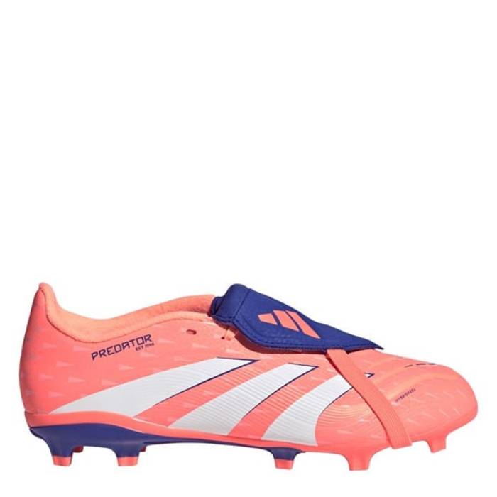 アディダス Adidas 【 Predator League Fold-Over Tongue Junior Firm Ground Football Boots Kids Orange/White 】 プレデター フットボール ブーツ ジュニア キッズ orange 橙・オレンジ 白色 ホワイト|スニケス
