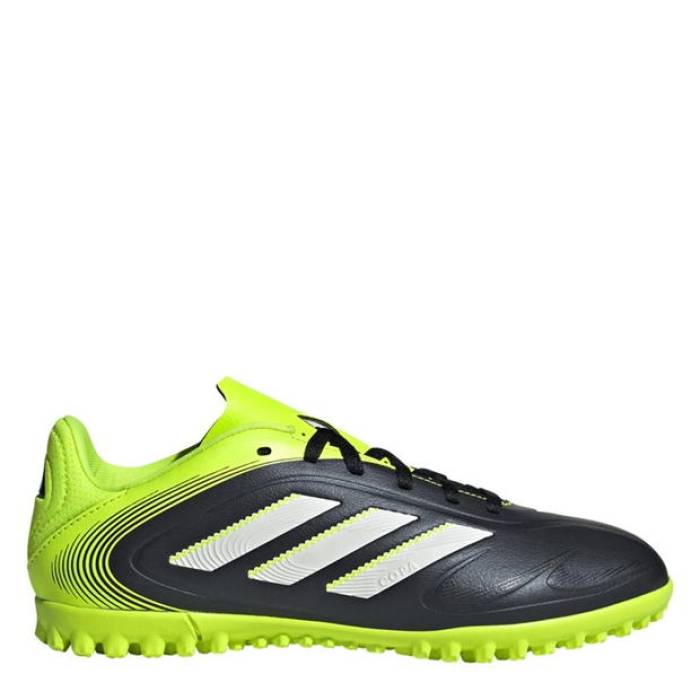 アディダス Adidas 【 Copa Pure 3 Club Junior Astro Turf Football Boots Kids Black/Lemon 】 ピュア クラブ ターフ フットボール ブーツ ジュニア キッズ 黒色 ブラック