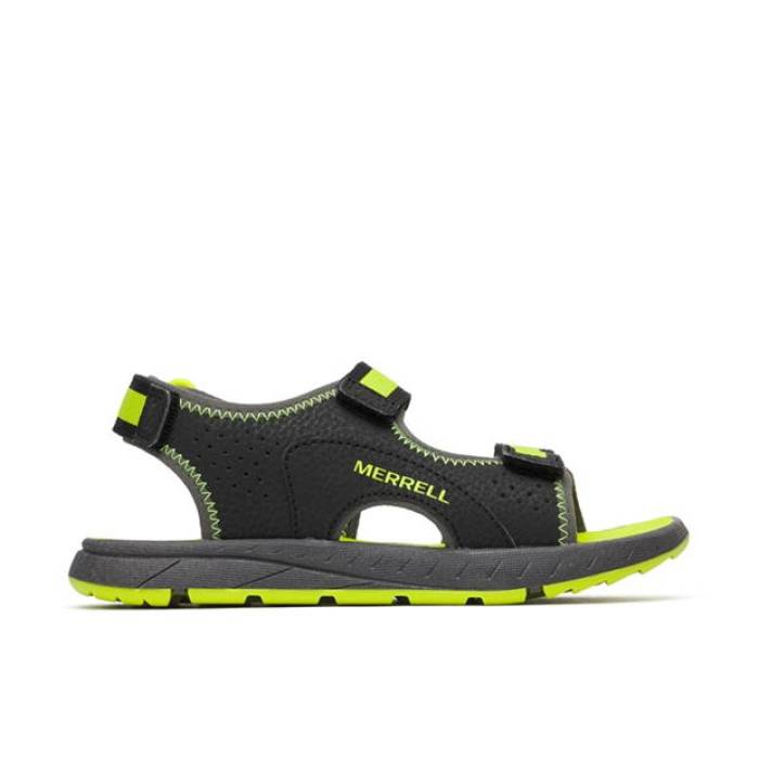 メレル Merrell 【 Panther 3.0 Sandal Childs Kids Black/Hi Viz 】 ジュニア キッズ 黒色 ブラック 16,632円