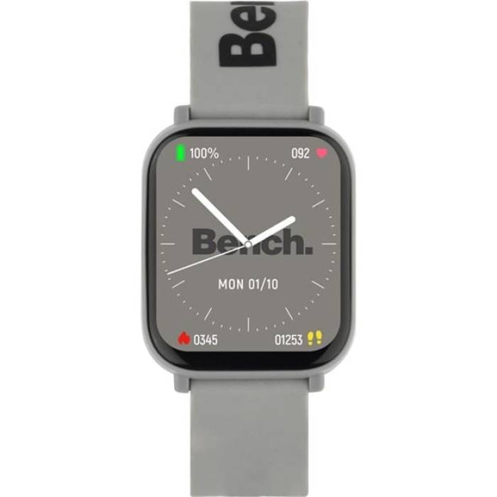 ベンチ Bench 【 Mens Heart Rate Monitor Smartwatch Beg012E Unisex Grey 】 メンズ ユニセックス 灰色 グレー|スニケス