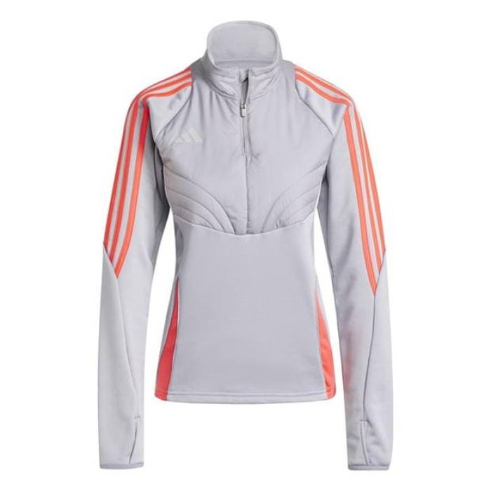 アディダス Adidas 【 Tiro Winter Tracksuit Top Women Light Onix 】 三冬 レディース