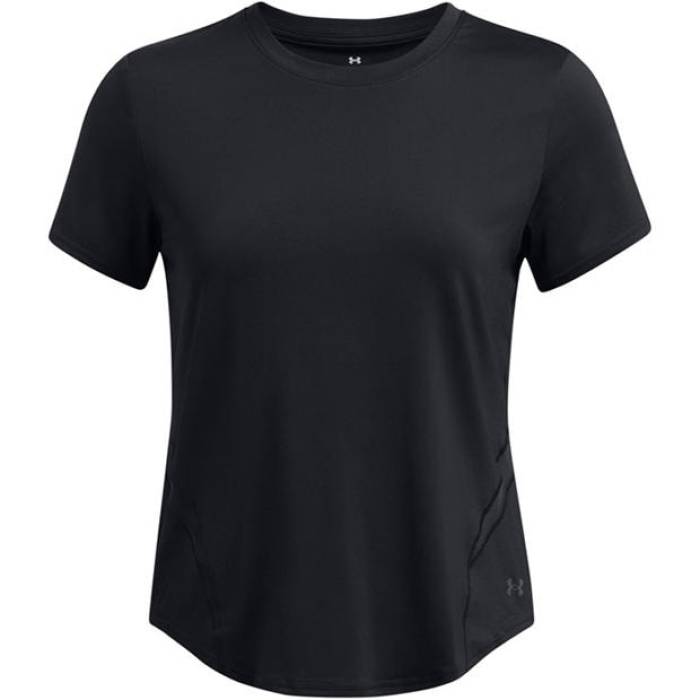 アンダーアーマー Under Armour 【 Short-Sleeve Performance Gym Top Women Black 】 演奏 レディース 黒いこと 黒いこと