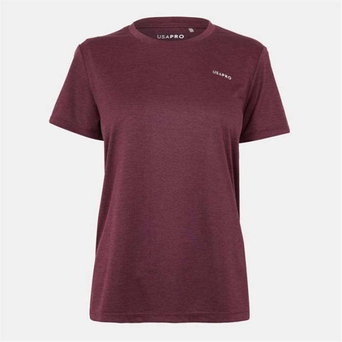 Usa Pro 【 Pro Tech C Tee Womens Women Espresso 】 プロ テック Tシャツ レディース レディース