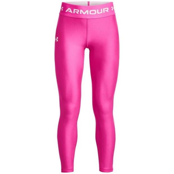 アンダーアーマー Under Armour 【 Performance Gym Legging Kids Rebelpink/White 】 公演 お坊っちゃん キッズ 白いこと 白いこと