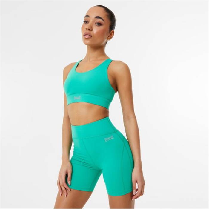 Everlast 【 Medium Support Sports Bra Womens Women Holly Green 】 レディース レディース green 緑・グリーン｜スニケス