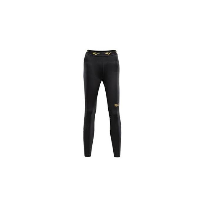 Everlast 【 Leonard Leggings Womens Women Black/Gold 】 レギンス・タイツ レディース レディース 黒色 ブラック ゴールド|スニケス