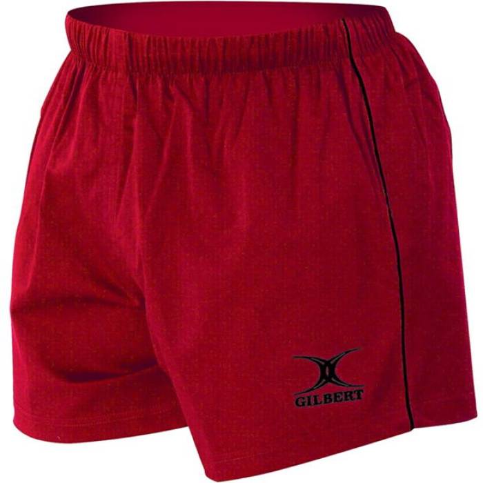 Gilbert 【 Kids\u0027 Match Rugby Shorts Kids Red 】 擦り付け木 ラガー さる股引き お坊っちゃん キッズ Red 赤・赤いこと