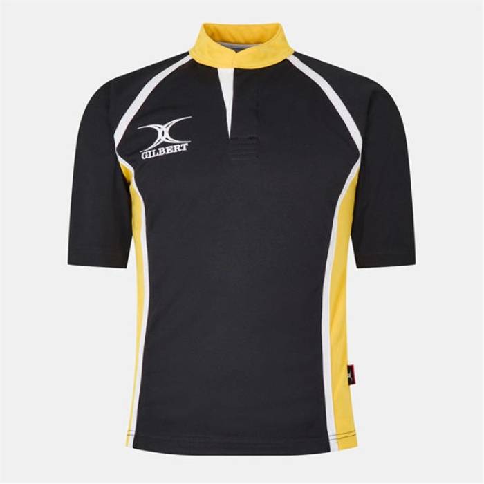 Gilbert 【 Adults Short-Sleeve Performance T-Shirt Men Black/Yellow 】 演奏 プルオーバー メンズ 黒いこと 黒いこと yellow 黄味がかった・黄色
