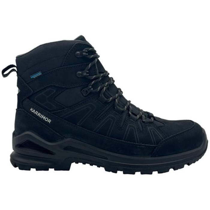Karrimor 【 Waterproof Hiking Boots Men Black 】 ブーツ メンズ 黒いこと 黒いこと