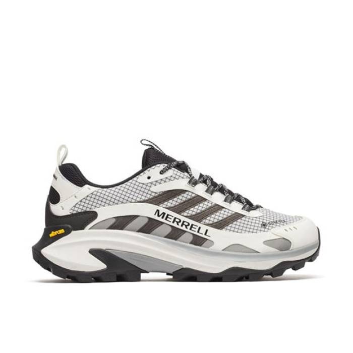 メレル Merrell 【 Moab Speed 2 Gtx Hiking Shoe Mens Men Ash/Black 】 Speed 素早さ メンズ メンズ 黒いこと 黒いこと