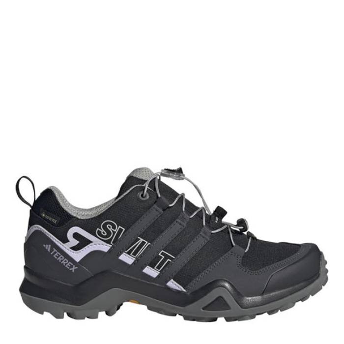 アディダス Adidas 【 Terrex Swift R2 Gtx W Hiking Shoes Womens Women Black/Solid Gre 】 Swift シューズ 運動すること靴 レディース レディース 黒いこと 黒いこと 益荒男