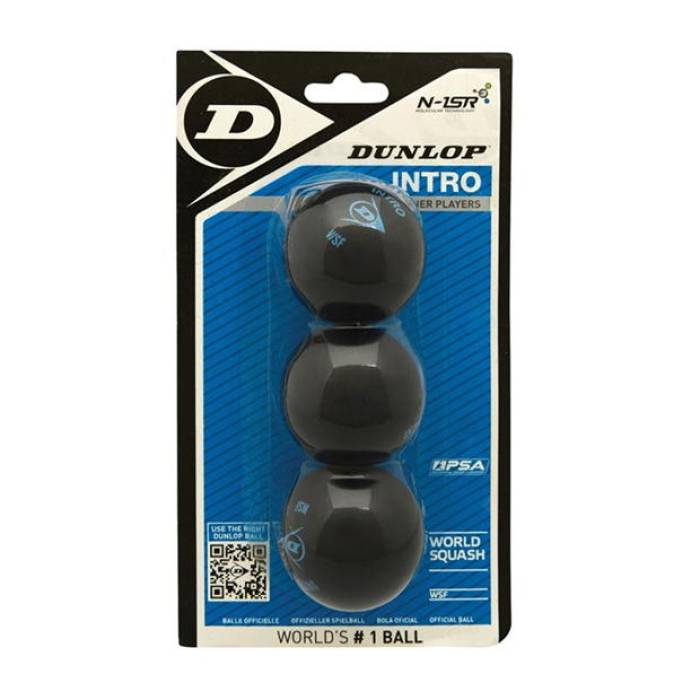 ダンロップ Dunlop 【 Squash Balls Unisex Intro 】 ユニ一発やる