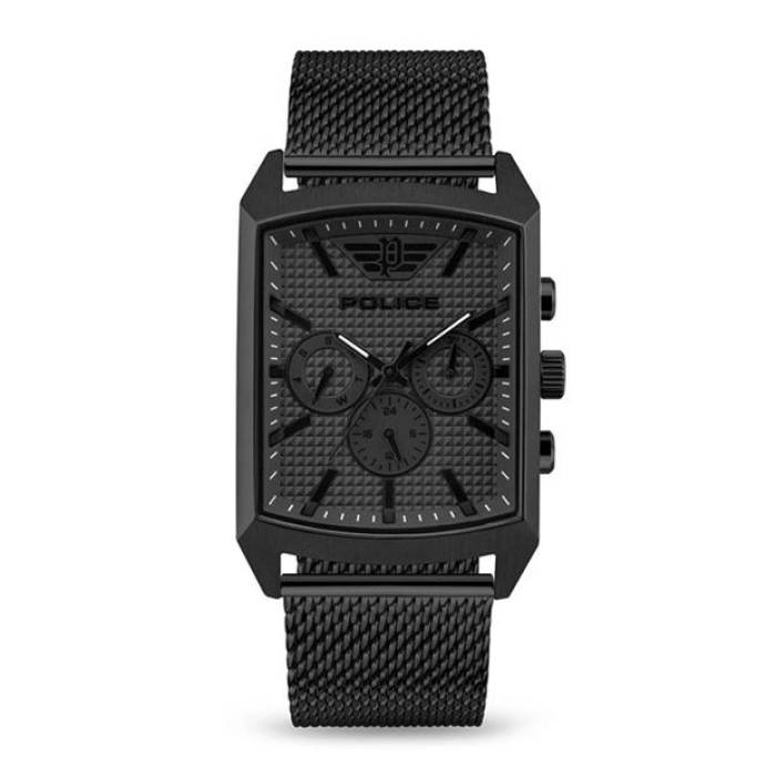 Police 【 Quartz Watch Unisex Black 】 Watch ウォッチ・時辰儀 ユニ一発やる 黒いこと 黒いこと